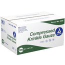 Dynarex Compressed Krinkle Gauze Bandage packaging