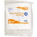Dynarex Cot Sheets (50/Case)  Heavy Duty with Elastic - 30" x 71"