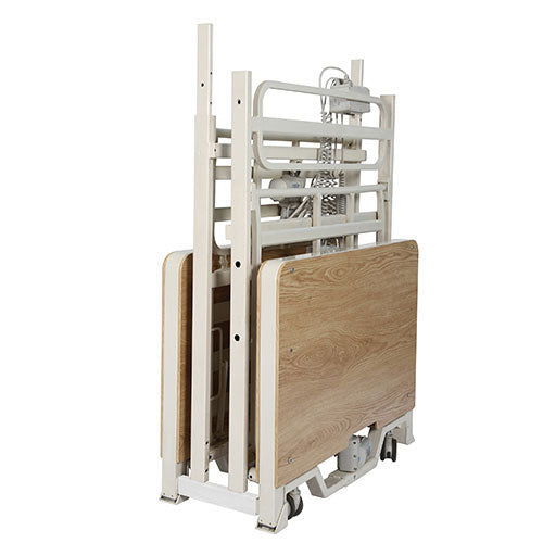 Dynarex D400 Ultra Low Bed  Light Oak Boards