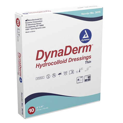 Dynarex DynaDerm Hydrocolloid Dressing 
