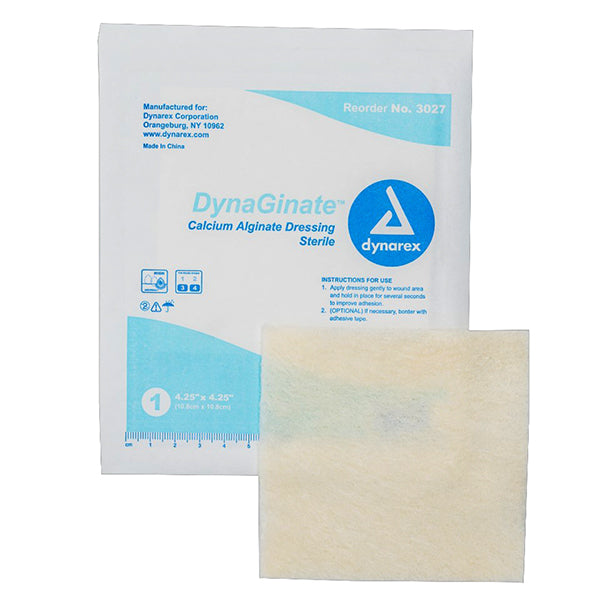 Dynarex DynaGinate Calcium Alginate Dressing - 4.25" x 4.25"