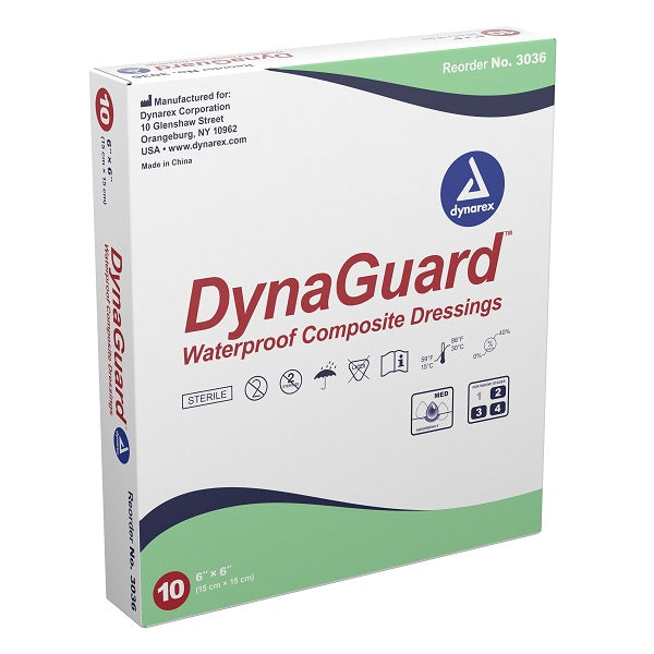 Dynarex DynaGuard Waterproof Composite Dressing (120/Case) 