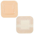 Dynarex DynaLevin Waterproof Adhesive Bordered Foam Dressing - Front and Back