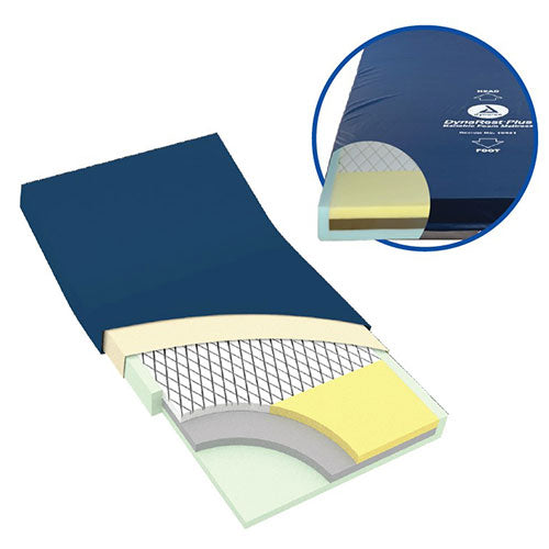 Dynarex DynaRest Plus Bariatric Foam Mattress  48" x 80"