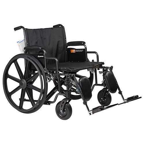 Dynarex DynaRide Heavy Duty Plus Wheelchair 