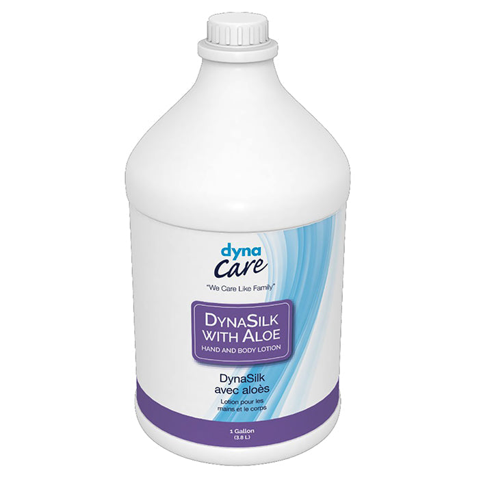 Dynarex DynaSilk Hand and Body Lotion with Aloe  1 gallon (4/Case)