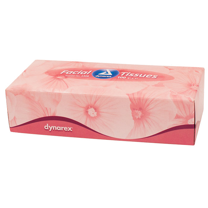 Dynarex Facial Tissues  8" x 7"  (3000/Case)