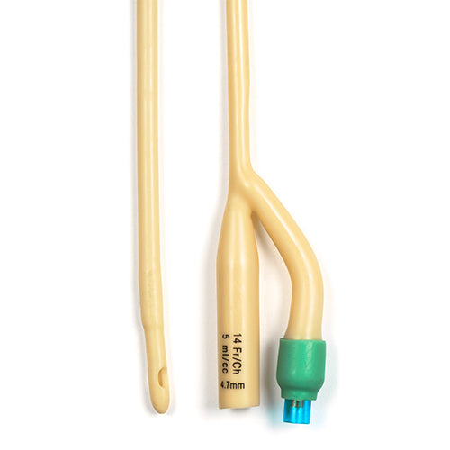 Dynarex Foley Catheter (10/Case)  5 cc - 14 FR