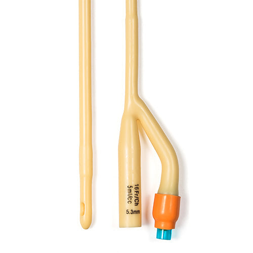Dynarex Foley Catheter (10/Case)  5 cc - 16 FR