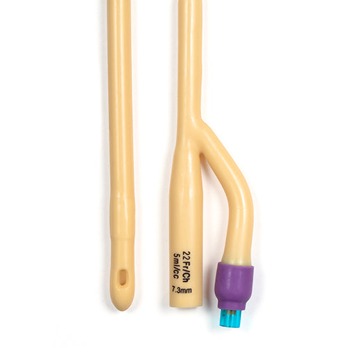Dynarex Foley Catheter (10/Case)  5 cc - 22 FR