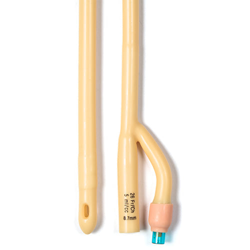Dynarex Foley Catheter (10/Case)  5 cc - 26 FR