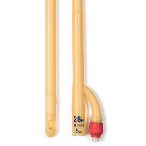 Dynarex Foley Catheter (10/Case)  5 cc - 28 FR
