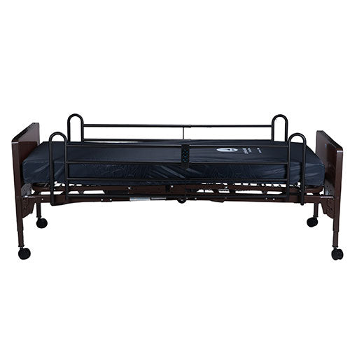 Dynarex Full Electric Home Care Bed  With Half Rail and DynaRest Mattress