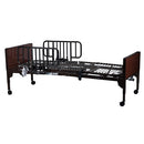 Dynarex Full Electric Home Care Bed  Bed with Half Bed Rail