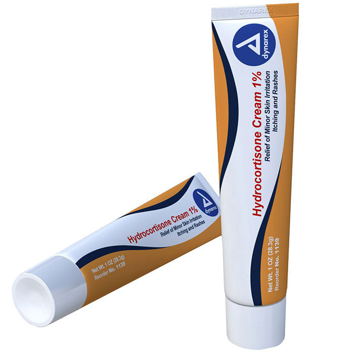 Dynarex Hydrocortisone Cream  1 oz Tube (72/Case)