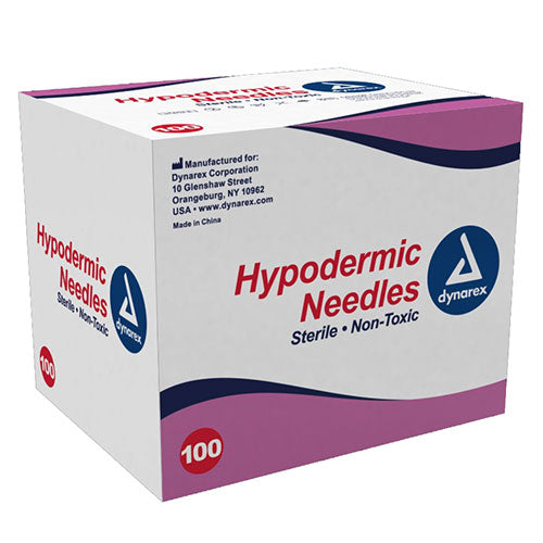 Dynarex Hypodermic Needle (1000/Case)  23 G, 0.75"