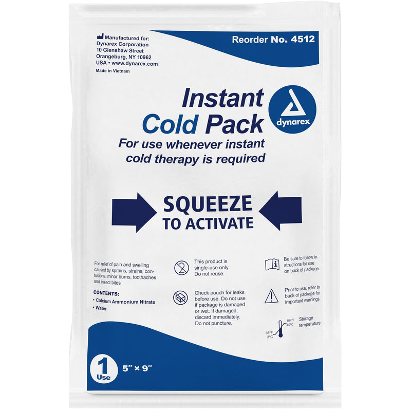 Dynarex Instant Cold Pack (24/Case)  5" x 9"