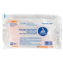 Dynarex Insulin Syringe (Non-Safety) (500/Case)  0.5 cc - 29 G, 0.5" Needle