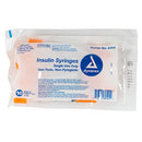 Dynarex Insulin Syringe (Non-Safety) (500/Case)  0.5 cc - 31 G, 0.31" Needle