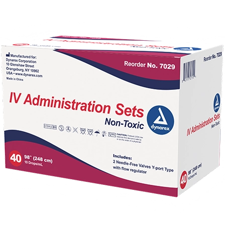 Dynarex IV Administration Sets - 7029