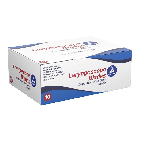 Dynarex Laryngoscope Blades (10/Box) 