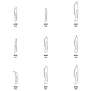 Dynarex Medicut Blades (100/Box) 