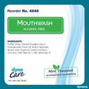 Dynarex Mouthwash - Mint-Flavored ingredients