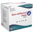Dynarex Non-Adherent Pads - Sterile - 3" x 4" - Box