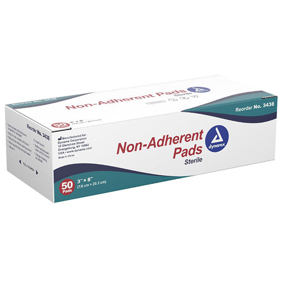 Dynarex Non-Adherent Pads - Sterile 