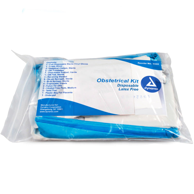Dynarex Obstetrical Kit (10/Case)  Bagged