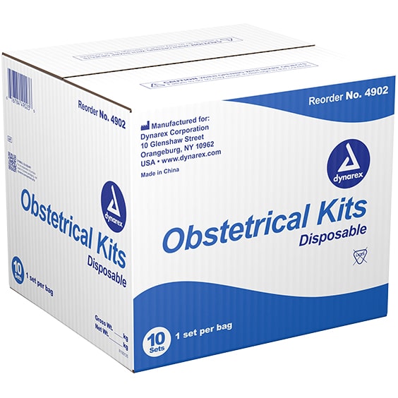 Dynarex Obstetrical Kit - Bagged case