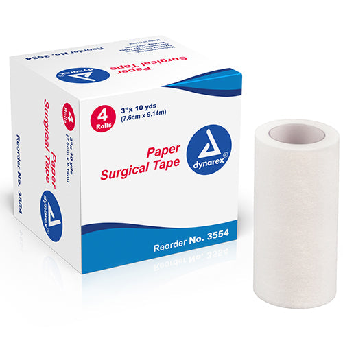 Dynarex Paper Surgical Tape  3" x 10 yd (48/Case)