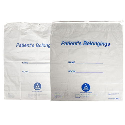 Dynarex Patient Belonging Drawstring Bag (250/Case) 