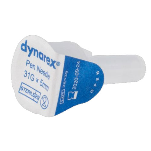 Dynarex Pen Needle - 31 G, 5 mm