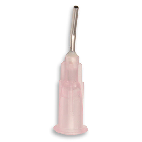 Dynarex Pre-Bent Flow Tips (2500/Case)  18G - Liner Tips, Pink