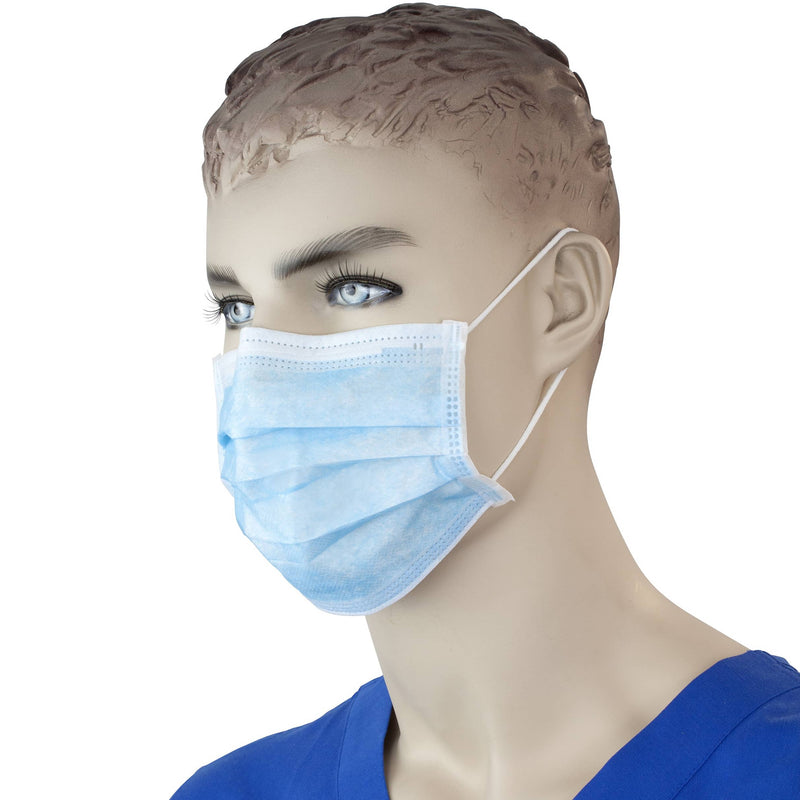 Dynarex Procedure Face Mask  Standard (600/Case)