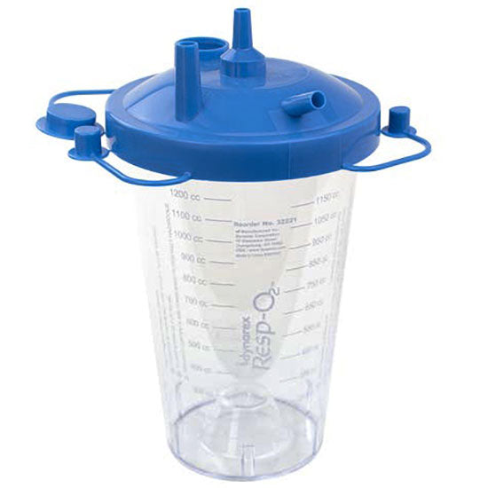 Dynarex Resp-O2 Disposable EMS Suction Canister