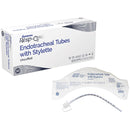 Dynarex Resp-O2 Endotracheal Tube - Uncuffed (10/Box)  3.5 mm - With Stylette