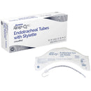 Dynarex Resp-O2 Endotracheal Tube - Uncuffed (10/Box)  4.5 mm - With Stylette
