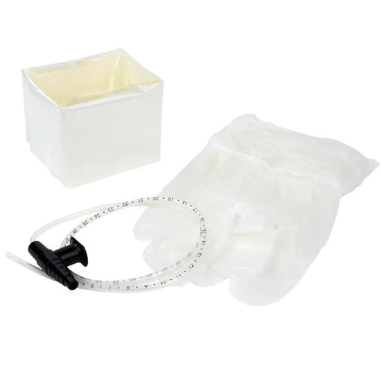 Dynarex Resp-O2 Single Suction Catheter Kits (50/Case)  10 FR - Adult/Pediatric