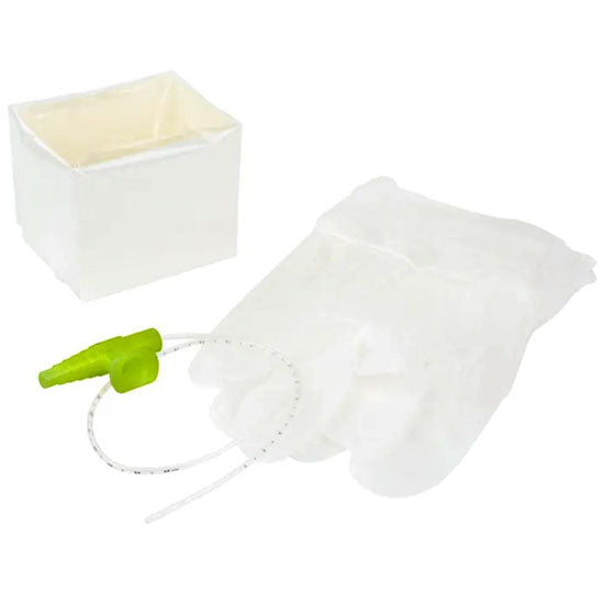 Dynarex Resp-O2 Single Suction Catheter Kits (50/Case)  10 FR - Adult/Pediatric