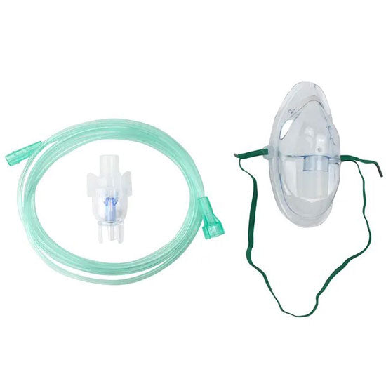 Dynarex Resp-O2 Small Volume Nebulizer Cups (50/Case)  Universal - With 7' Tubing and Aerosol Elongated M