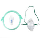 Dynarex Resp-O2 Small Volume Nebulizer Cups (50/Case)  Standard-With-7-Tubing-and-Aerosol-Elongated-Mask-