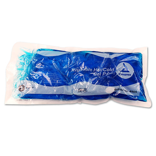 Dynarex Reusable Hot and Cold Gel Packs (24/Case)  5" x 11"