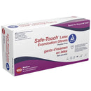 Dynarex Safe-Touch Latex Exam Gloves - Powder-Free - Box, Medium