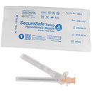 Dynarex SecureSafe Safety Hypodermic Needle (1000/Case)  25-G-x-1.5