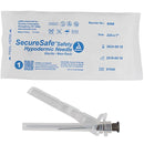 Dynarex SecureSafe Safety Hypodermic Needle (1000/Case)  22-G-x-1