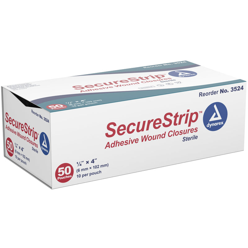 Dynarex SecureStrip Adhesive Wound Closure - Sterile