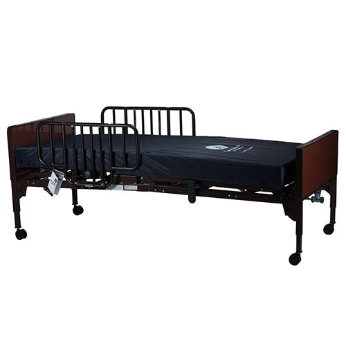 Dynarex Semi Electric Home Care Bed  Bed, Mattress, and Half Bed Rail