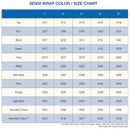 Dynarex Sensi-Wrap Self-Adherent Bandage Roll Color / Size Chart